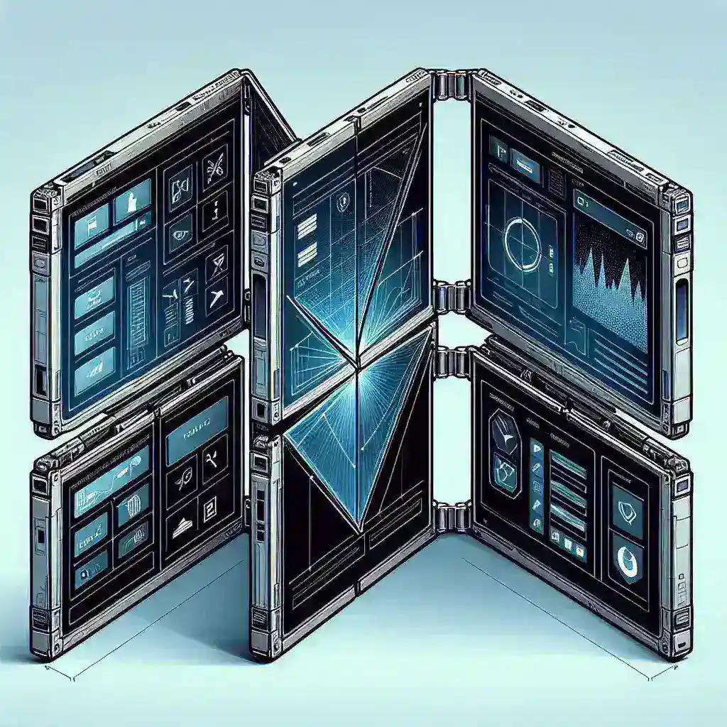 Lenovo mostra protótipo de PC dobrável em três partes